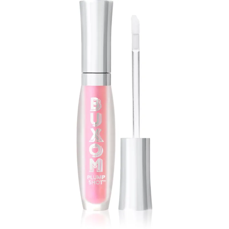 Buxom PLUMP SHOT™ COLLAGEN PEPTIDES ADVANCED PLUMPING MULTICHROME LIP SERUM αστραφτερό λιπ γκλος για αύξηση του αποτελέσματος απόχρωση Spellbound Ροζ