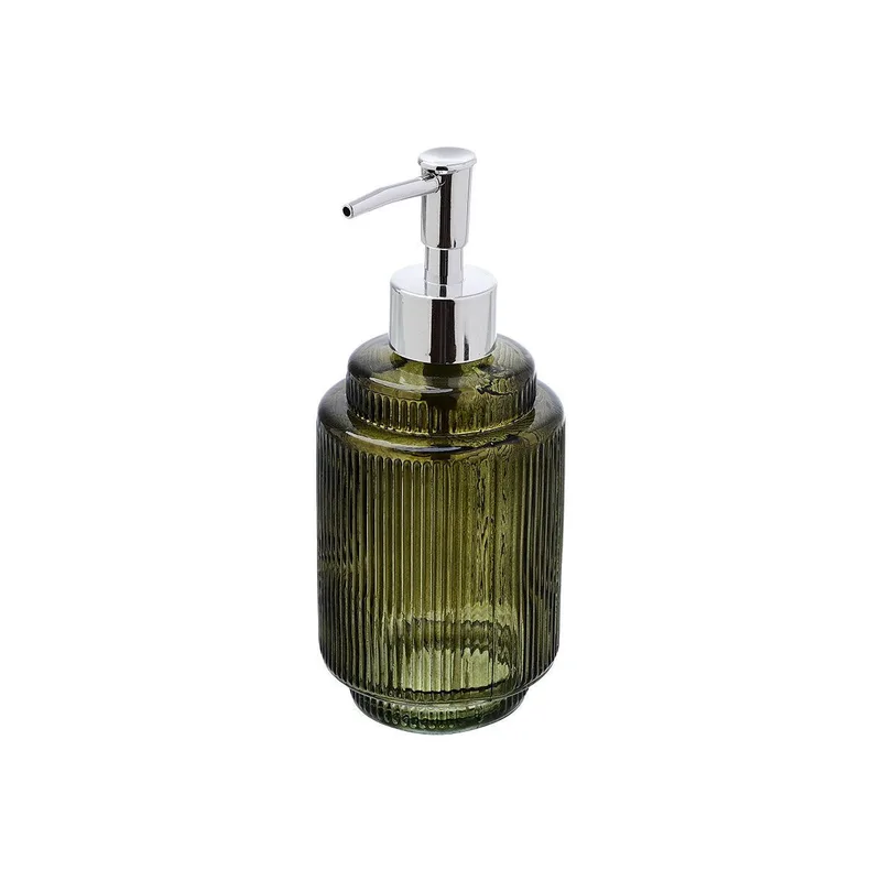 Estia Αντλία Σαπουνιού Olive Series Γυάλινη 380Ml Λαδί