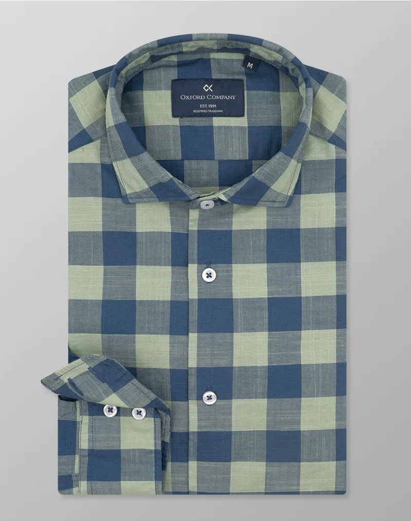 OXFORD COMPANY ROMEO SLIM FIT ΠΟΥΚΑΜΙΣΟ F131-RZ21.02-02 MintGreen