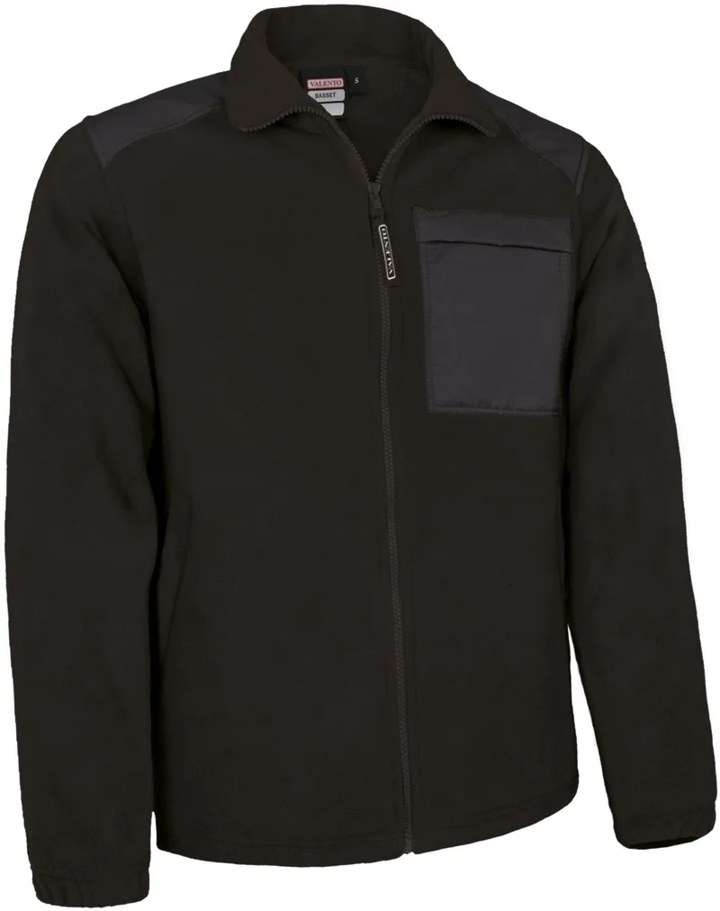 Μπουφάν Fleece BASSET Valento CQVABASNG Black