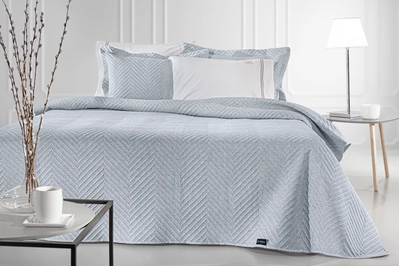 Σετ Κουβερλί Microfiber Υπέρδιπλο 220x240εκ. Hamptons Blue Guy Laroche (Ύφασμα: Microfiber, Χρώμα: Μπλε, Μέγεθος: Υπέρδιπλα) - Guy Laroche - 5206480675539