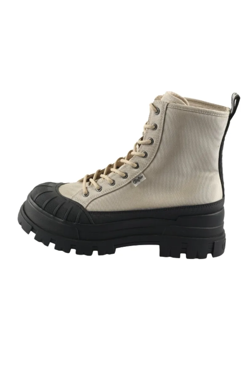 BUFFALO Μποτάκια ASPHA FOX LACE HI BS - Μπεζ-1430020