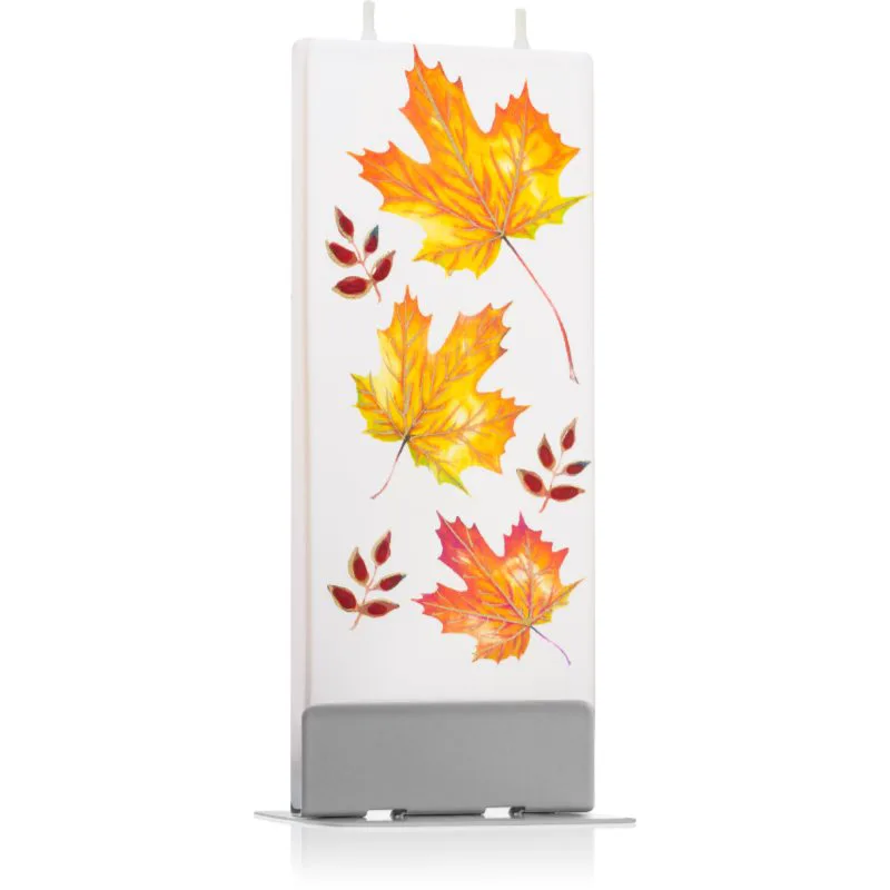 Flatyz Holiday Fall Leaves διακοσμητικά κεριά 6x15 εκ