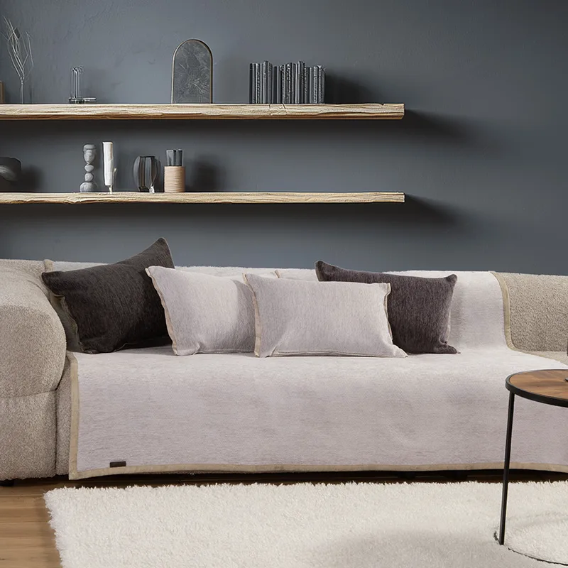 Ριχτάρι Τριθέσιου 180X300 Nef Nef New Tanger N.L.Grey/Ecru (180x300)