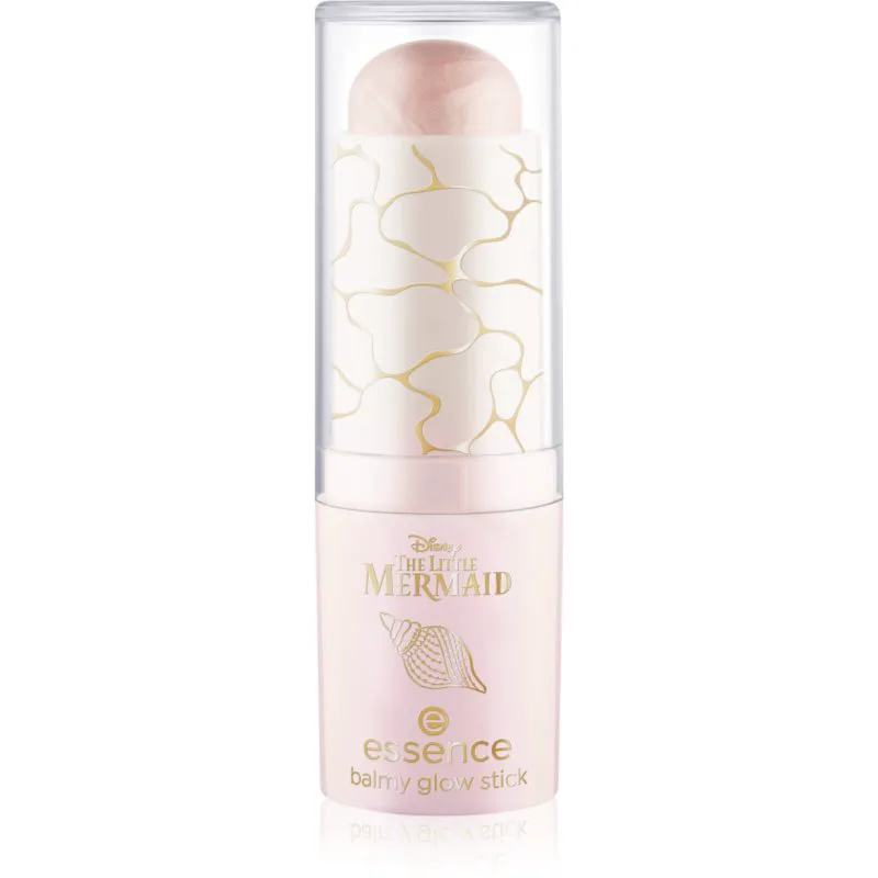 essence Disney The Little Mermaid λαμπρυντική μπάρα για το πρόσωπο απόχρωση 01 Watch Me Shine 8 γρ