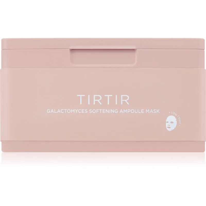TIRTIR Ampoule Mask Galactomyces λαμπρυντική υφασμάτινη μάσκα λάμψης με λειαντικό αποτέλεσμα 30 τμχ