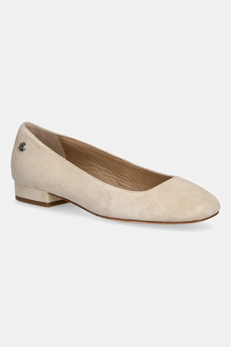 Μπαλαρίνες σουέτ Lauren Ralph Lauren Emellie Bllt
