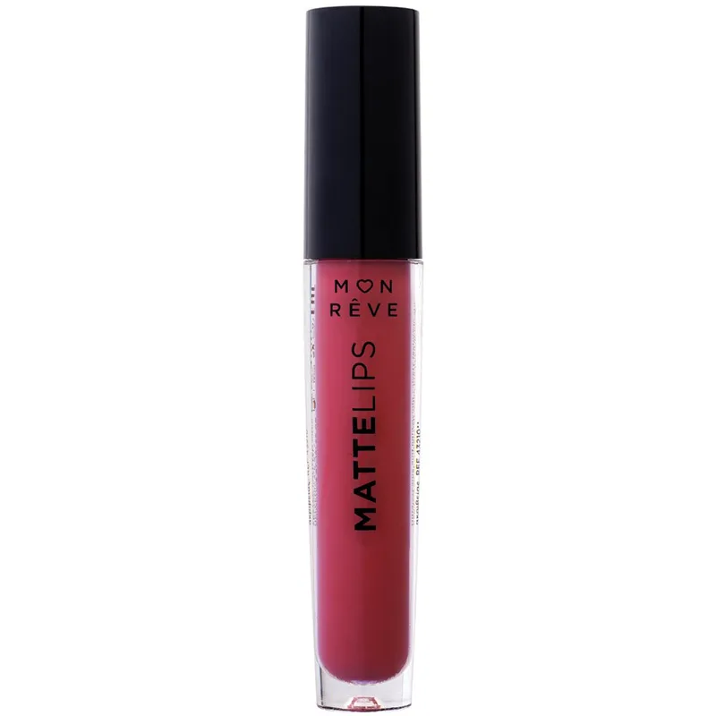 Mon Reve Matte Lips Liquid Lipstick Υγρό Ματ Κραγιόν με Πλούσιο Χρώμα Μεγάλης Διάρκειας 4ml - 09