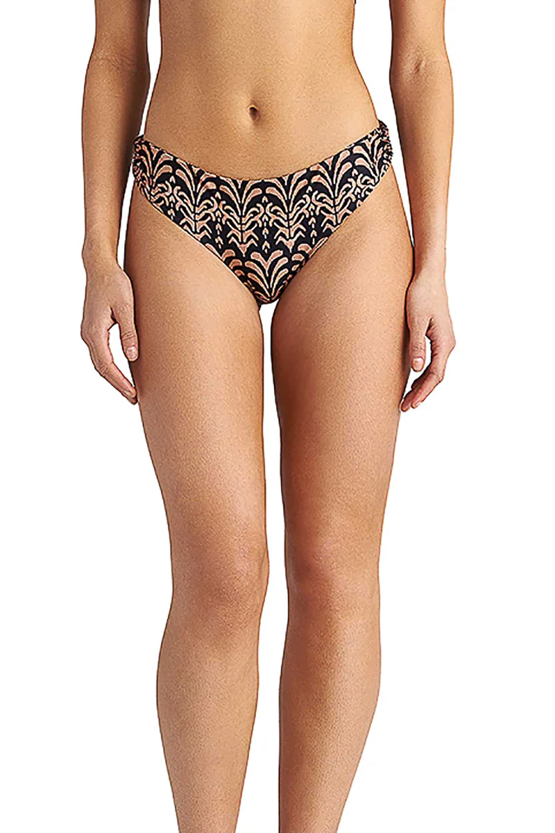 Blu4u Γυναικείο bikini σλιπ διπλής όψης και κανονικής κάλυψης "Toffee Leo"-26365572-02