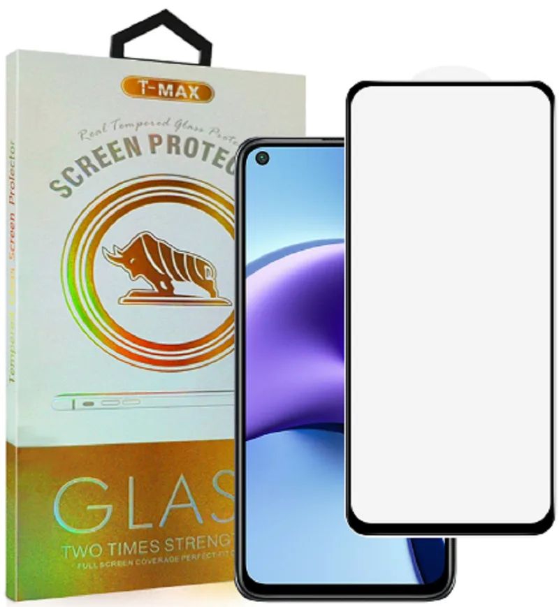 T-Max Premium 3D Tempered Glass Full Glue Fluid Despensing - Αντιχαρακτικό Γυαλί Οθόνης Xiaomi Redmi Note 9T 5G - Black (5206015065835)