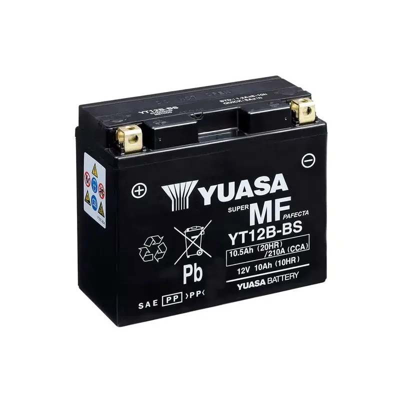 Μπαταρία Μοτοσυκλέτας YUASA YT12B-BS 12V 10Ah