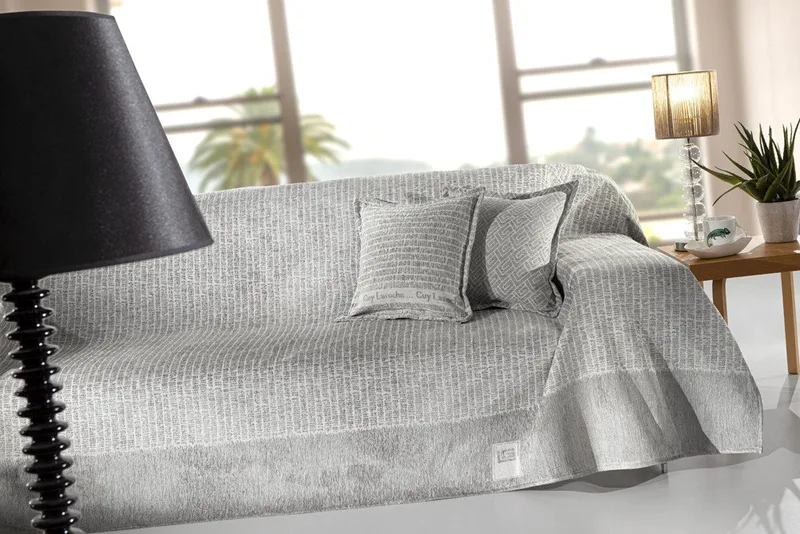 Ριχτάρι Πολυθρόνας Guy Laroche Parfait Silver 180x150