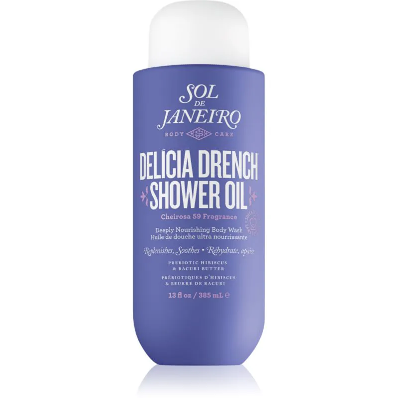 Sol de Janeiro Delicia Drench μαλακτικό λάδι για ντους 385 ml