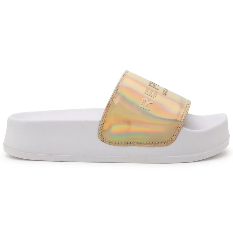 REPLAY χρυσή σαγιονάρα LOTTY IRIDESCENT