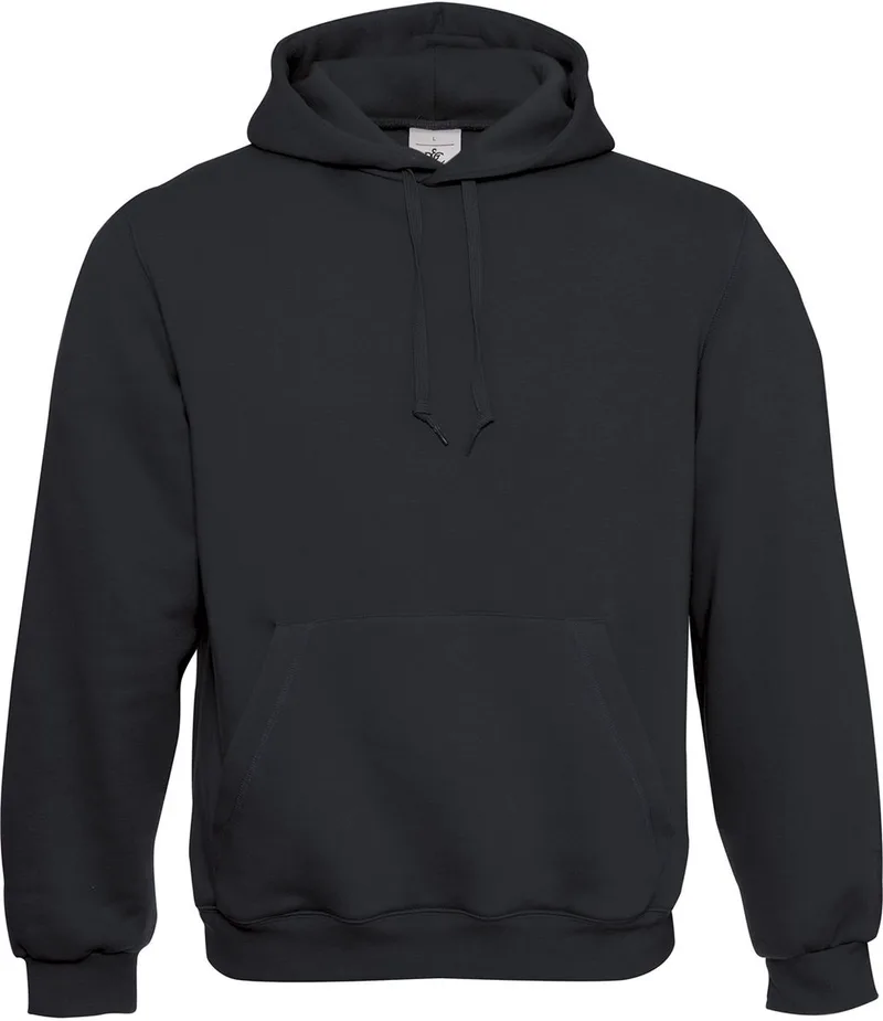 Φούτερ Hoodie WU620 B & C Black