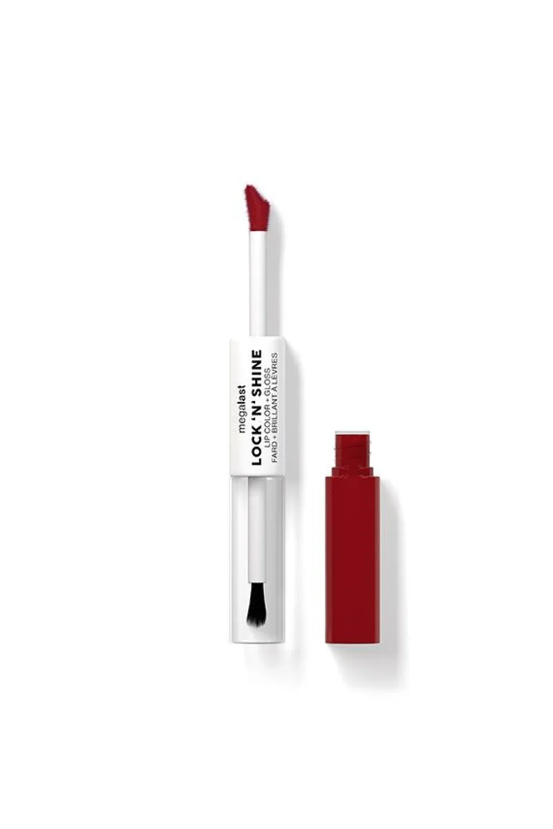 Κραγιον Σε Υγρη Μορφη Megalast Lock N Shine Lip Color & Gloss La Ροζ Wet N Wild Μονόχρωμο