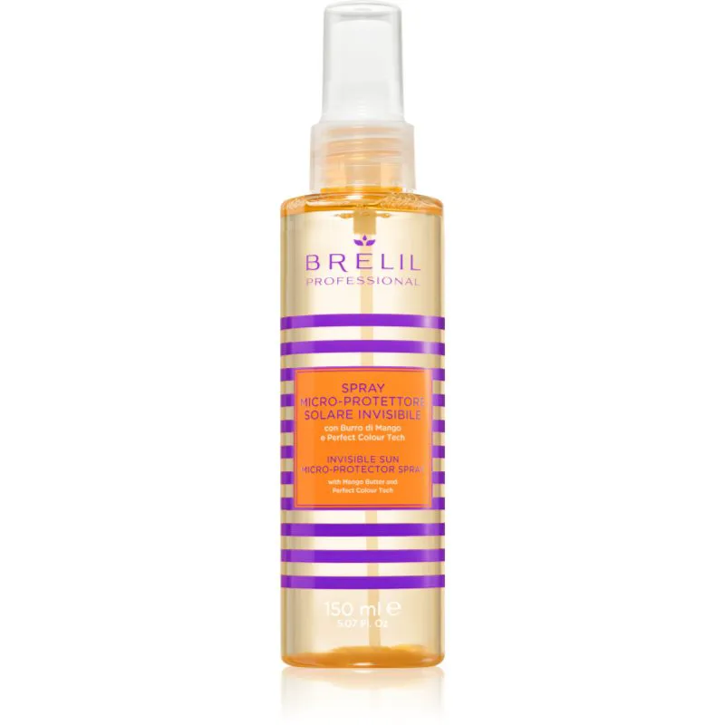 Brelil Professional Invisible Sun Micro-Protector Spray αόρατο προστατευτικό σπρέι για μαλλιά ταλαιπωρημένα από τον ήλιο 150 ml