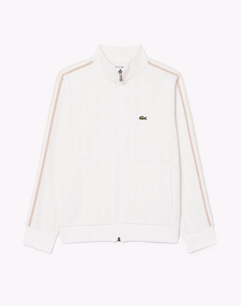 LACOSTE ΦΟΥΤΕΡ ΜΜ MONOGRAM FULL ZIP TOP 3SJ0963-001 OffWhite