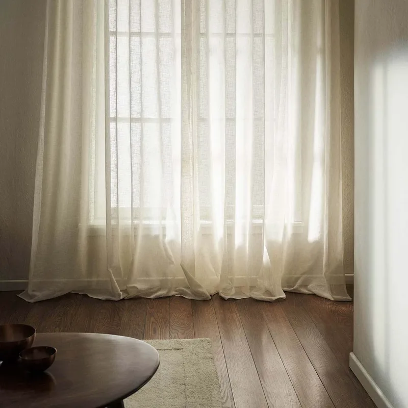 Κουρτίνα (140x295) Με Τρέσα Gofis Home Maisy Μπεζ AW26 507/06