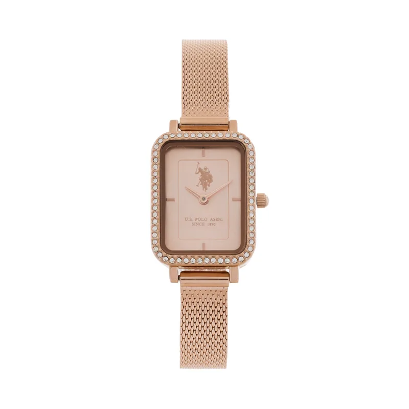 Ρολόι U.S. Polo Assn. Odette USP8387RG Χρυσό