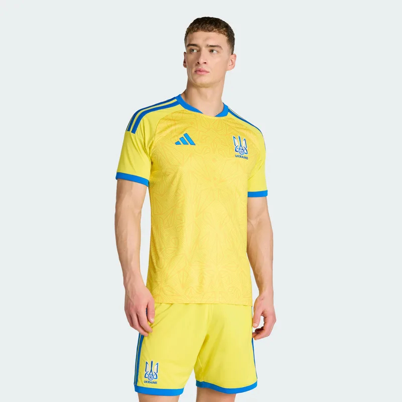 adidas Εθνική Ουκρανίας 2026 Home Ανδρική Ποδοσφαιρική Φανέλα (9000263728_25107)