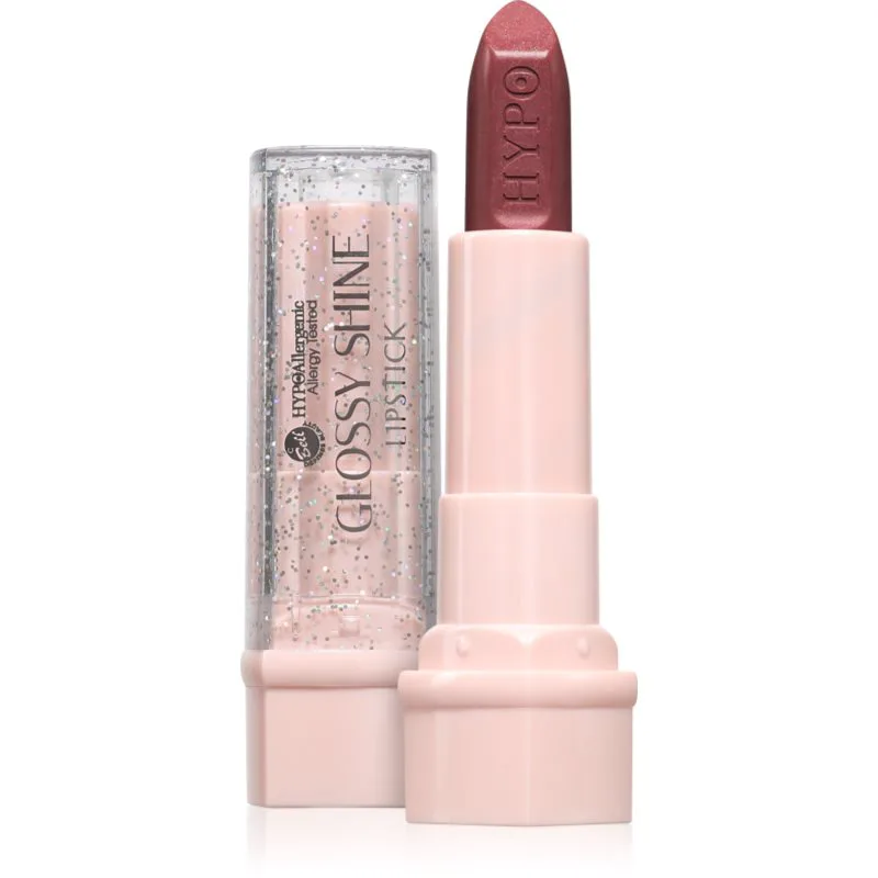 Bell HYPOallergenic Glossy Shine ενυδατικό στιλπνό κραγιόν απόχρωση 03 Wine Mist 4 γρ