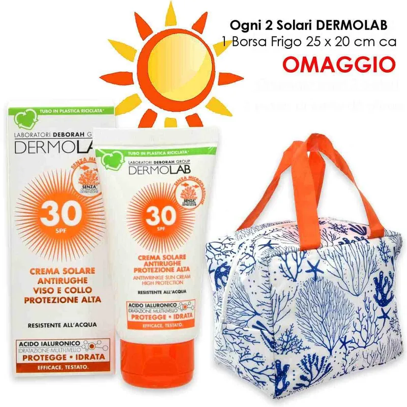 Dermolab Anti-wrinkle sun cream for face and neck, high protection, 50 ml, SPF 30