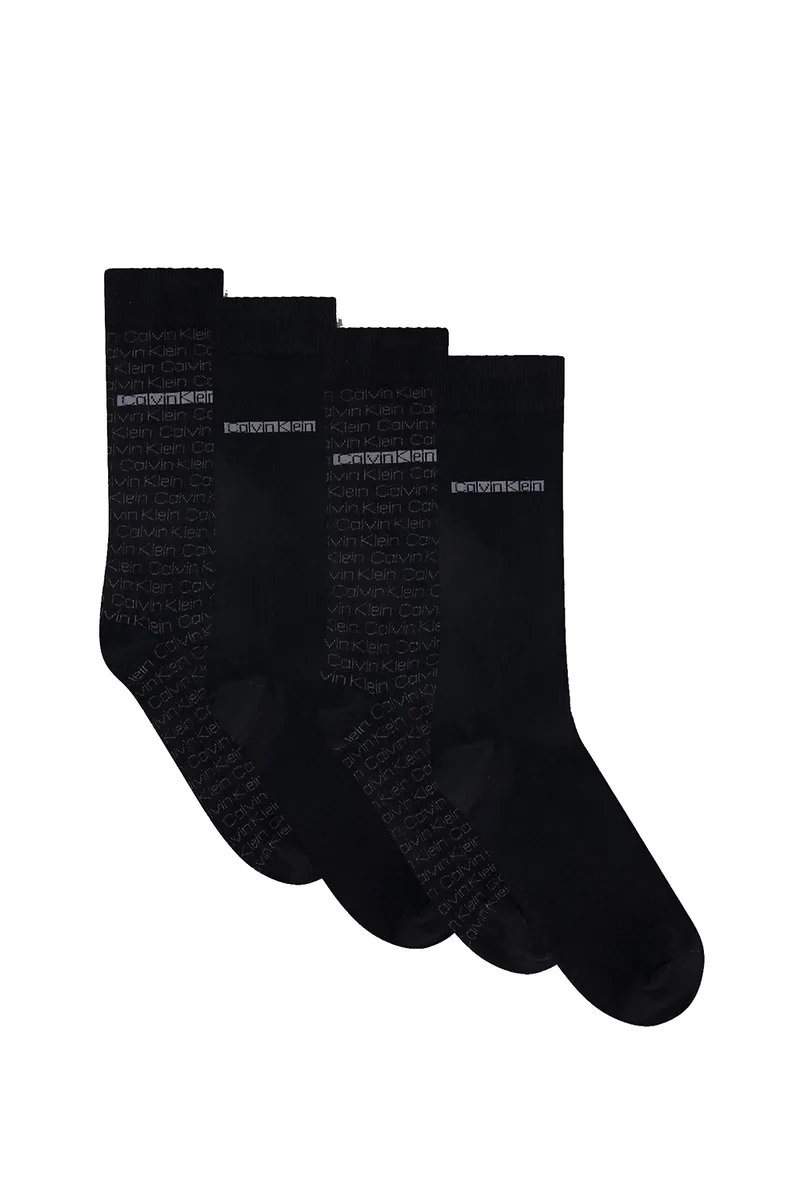 Calvin Klein Ανδρικές κάλτσες σε ειδική συσκευασία CK Men Sock Gift Box (Συσκ. με 4 ζέυγη)-701235980-001