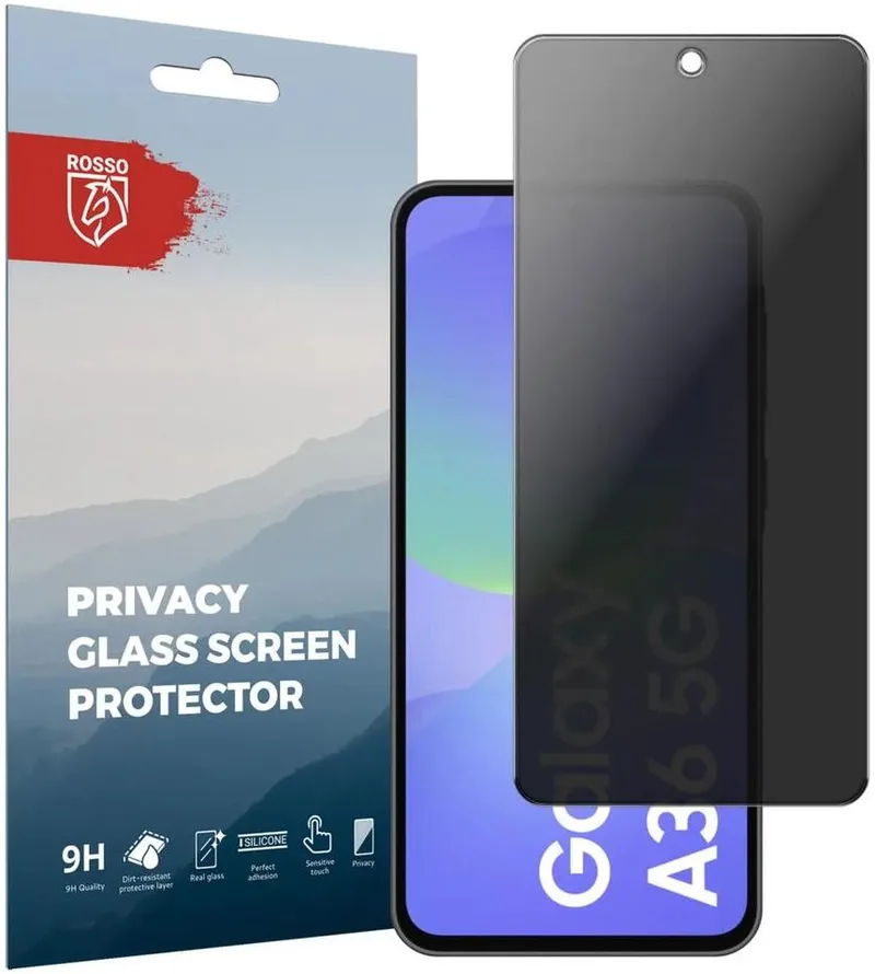 Tempered Glass Samsung Galaxy A36 Κόκκινο Privacy Αντιχαρακτικό Γυαλί Προστασίας Απορρήτου Οθόνης (8719246467578)