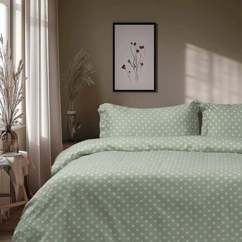 Beauty Home Σετ σεντόνια μονά Art 10101 Fancy 170x260 Μέντα