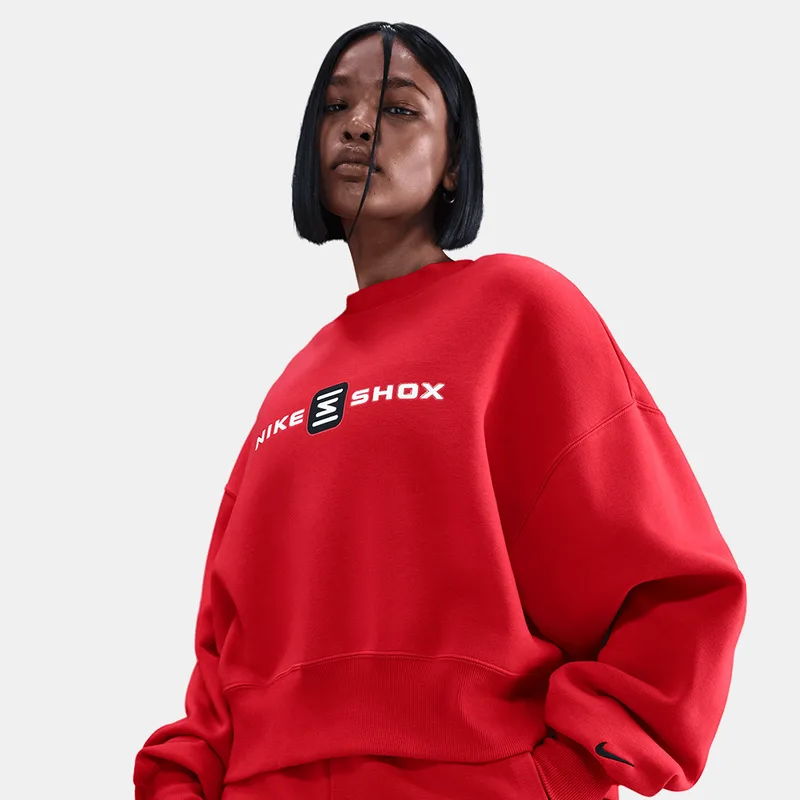 Nike Shox Phoenix Fleece Γυναικεία Μπλούζα Μακρύ Μανίκι (9000233798_14047)