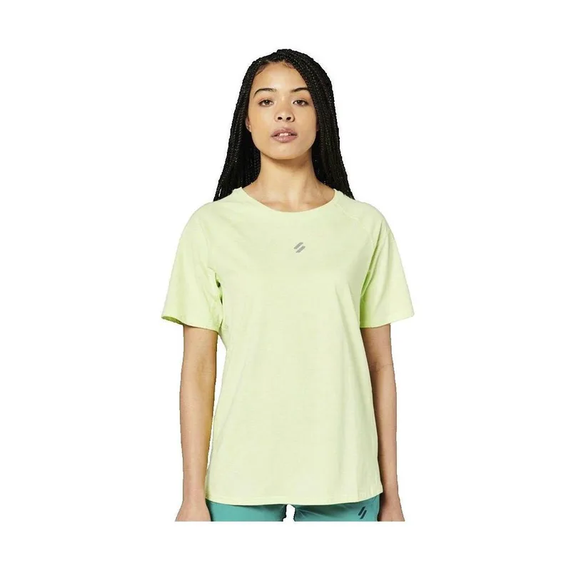 T-shirt με κοντά μανίκια Superdry T-shirt Coupe Ample Jaune