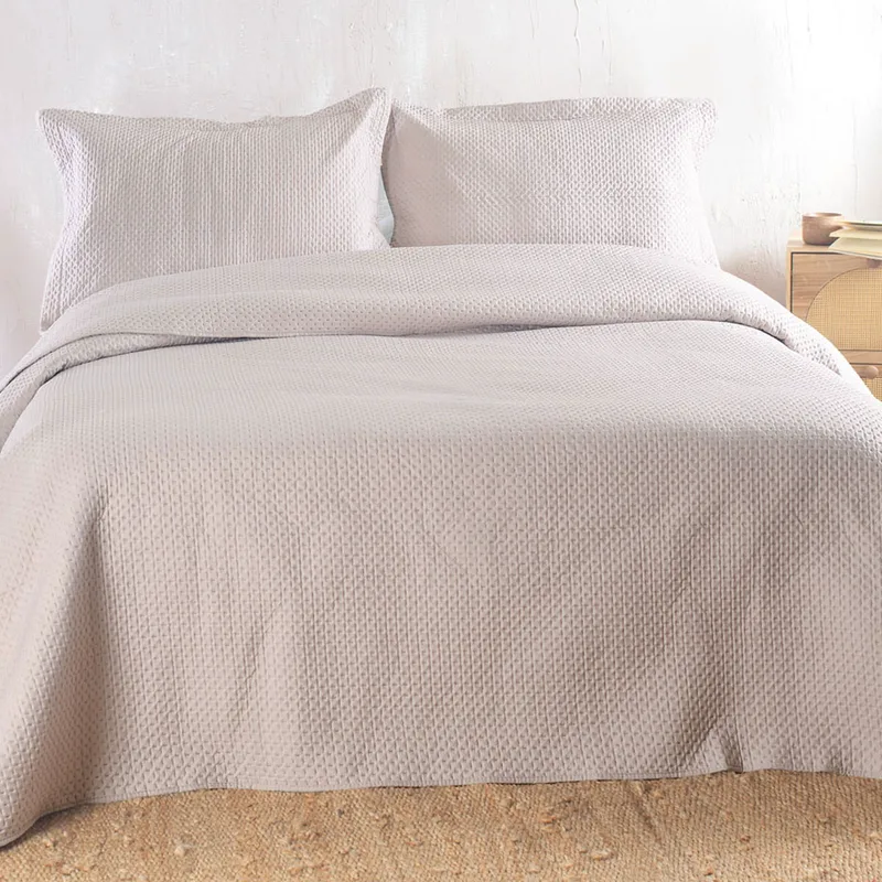 Κουβερλί Υπέρδιπλο (Σετ 230x250) Rythmos Allure Powder