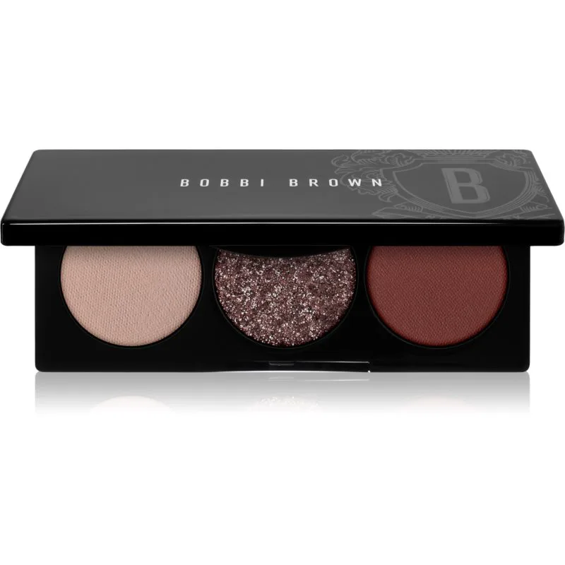 Bobbi Brown Essential Eye Shadow Trios Παλέτα σκιών για τα μάτια για τέλεια εμφάνιση απόχρωση Smokey Plum 4,4 γρ