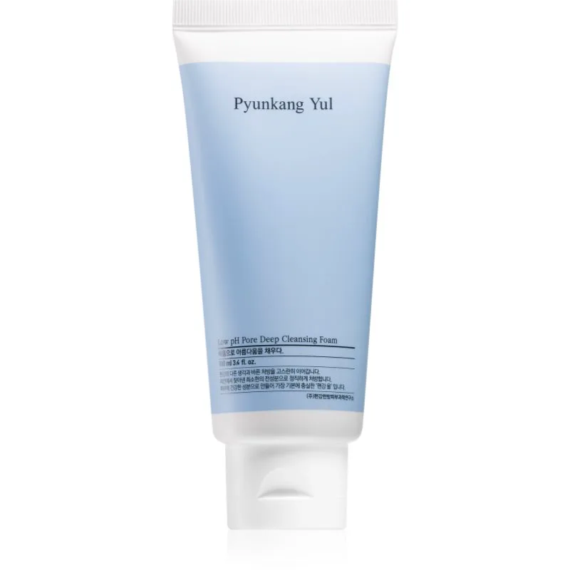 Pyunkang Yul Deep Cleansing Low pH αφρός για βαθύ καθαρισμό για ευαίσθητη και ξηρή επιδερμίδα 100 ml
