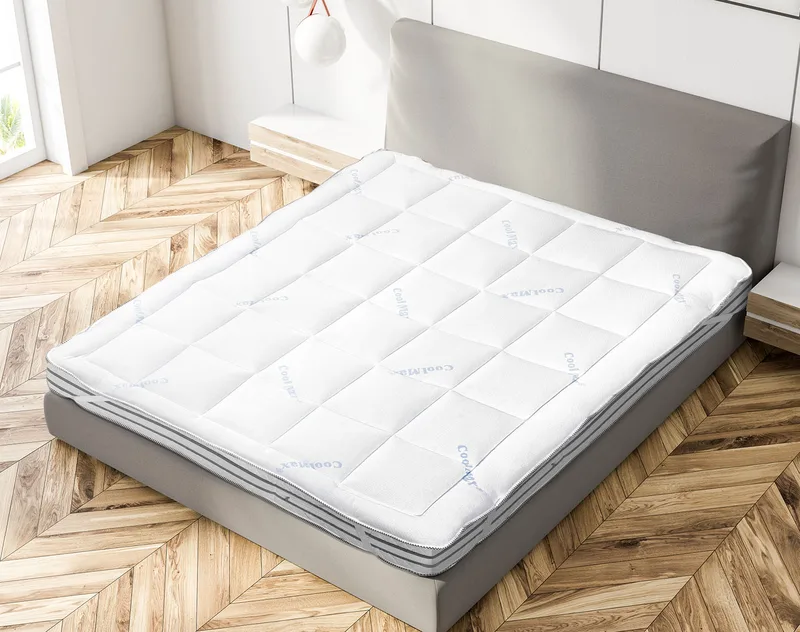 Ανώστρωμα Cool Max Art 4040 σε 12 διαστάσεις Λευκό Beauty Home 130x200