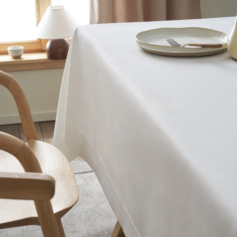 Τραπεζομάντηλο Gofis Home Aelinore Pure white 391/16 145x260