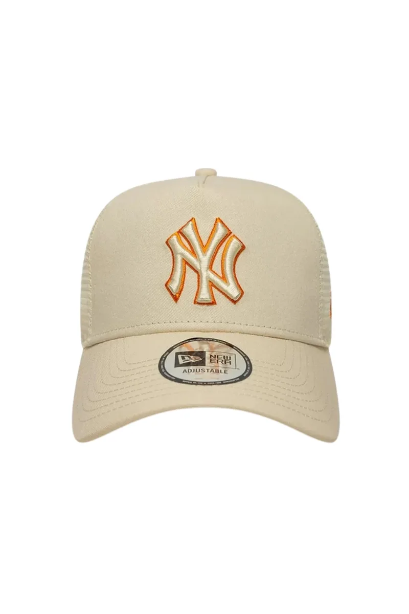 NEW ERA Καπέλα OUTLINE EF TRUCKER NEYYAN - BEIGE-60856382-BEIGE
