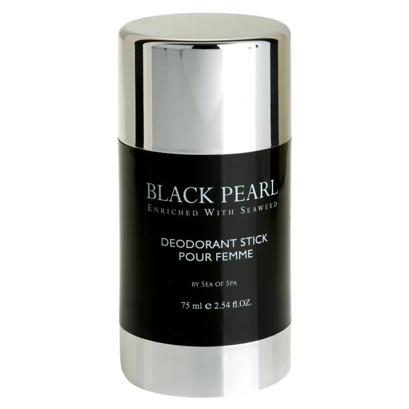 Sea of Spa Black Pearl στερεό αποσμητικό για γυναίκες 75 ml