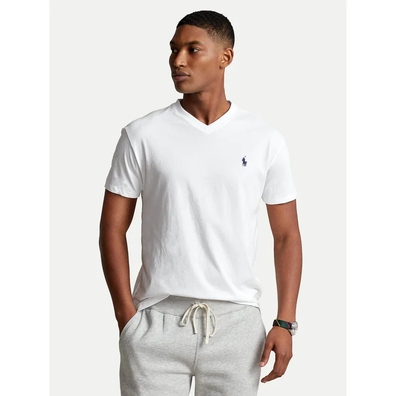 Polo Ralph Lauren T-Shirt 710708261 Λευκό Classic Fit