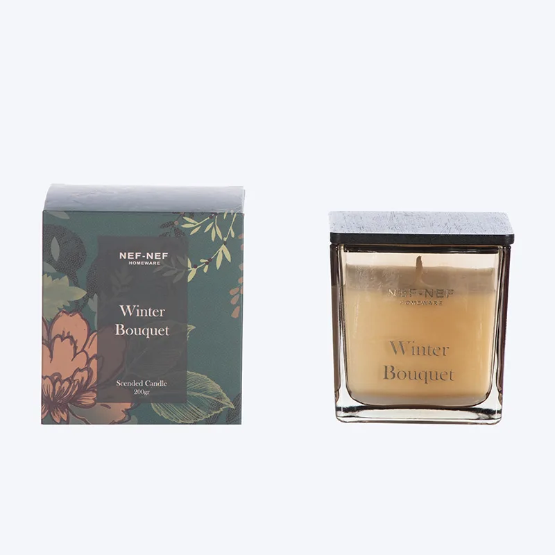 Αρωματικό Κερί Winter Bouquet 200Gr Nef-Nef Homeware Petrol