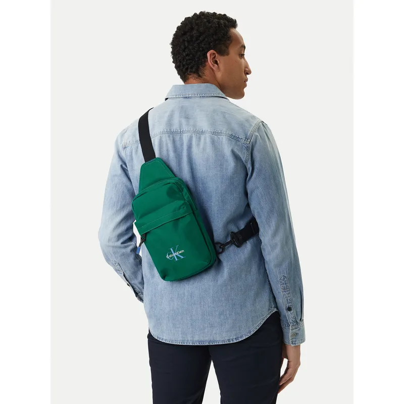 Τσαντάκι Calvin Klein Bold Sling LV04D3300G Πράσινο