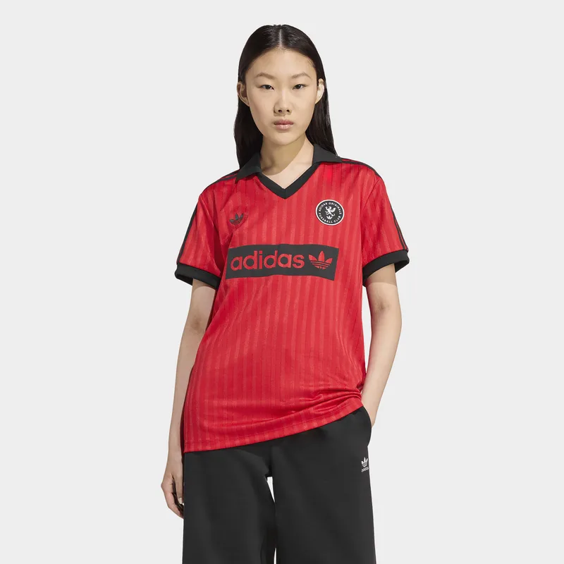 adidas Originals W Graphic Football-Inspired Jerse (9000253475_65892)