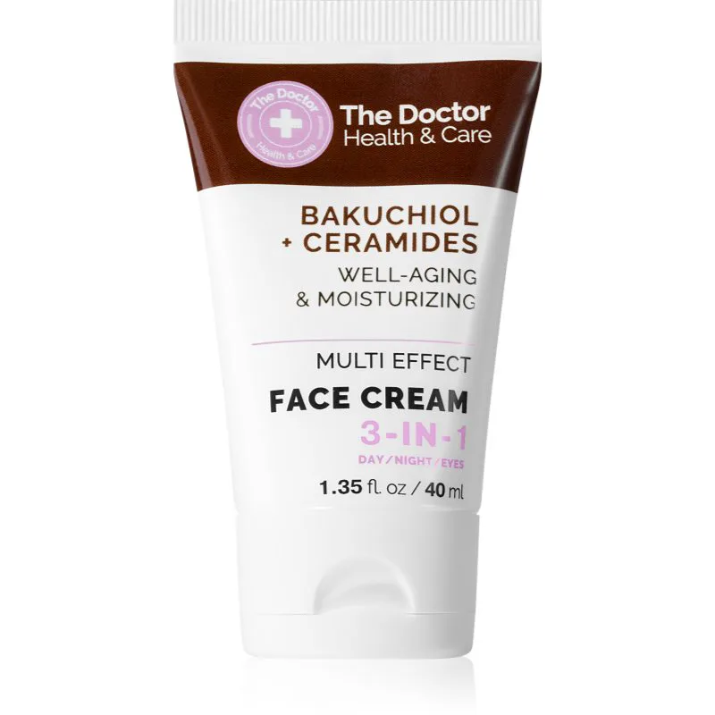 The Doctor Bakuchiol + Ceramides Well Aging & Moisturizing ενυδατική κρέμα για πρόσωπο 3 σε 1 40 ml