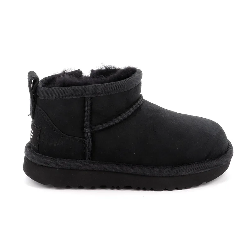 Παιδικό Μποτάκι για Κορίτσι UGG T Classic Ultra Mini Χρώματος Μαύρο 1130750T