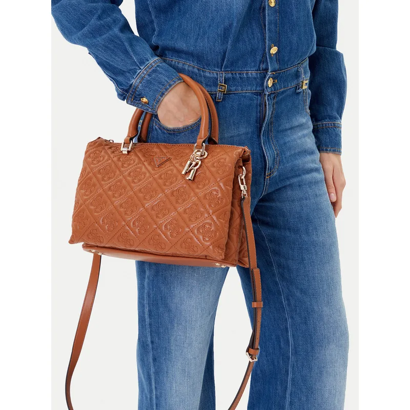 Τσάντα Guess Adelasia HWQL96 58060 Καφέ