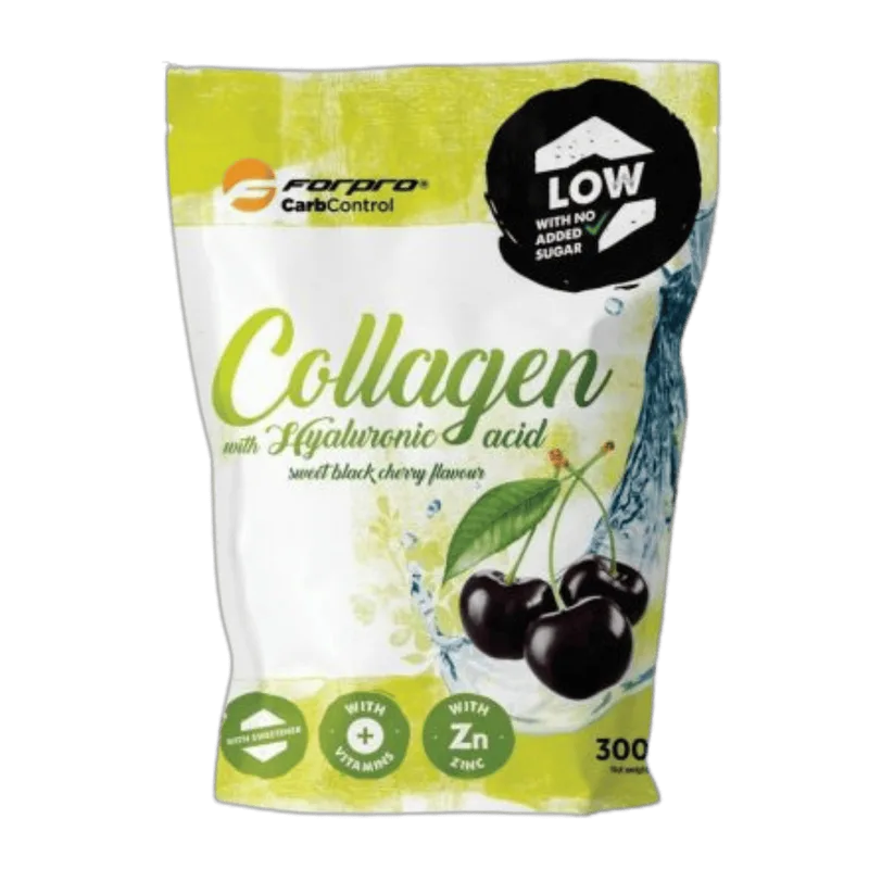 Collagen with Hyaluronic Acid Sweet Black Cherry 300gr