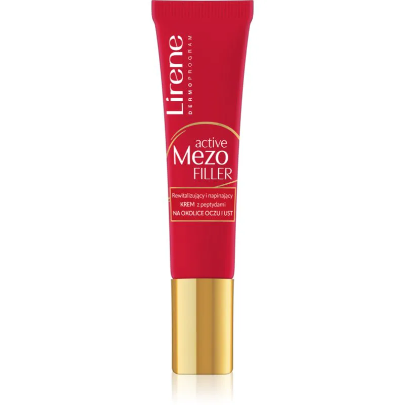 Lirene Active Mezo Filler κρέμα για περιοχή γύρω από τα μάτια και χείλη με λιφτινγκ αποτελέσματα 15 ml