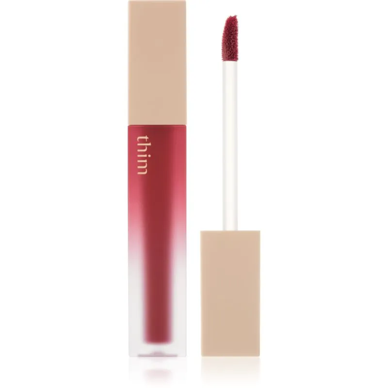 thim Sheer Matte Liquid Lip Υγρό ματ κραγιόν απόχρωση 06 Raspberry Bun 4 γρ