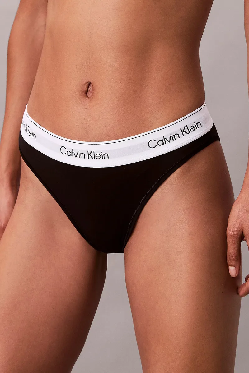 Calvin Klein γυναικείο εσώρουχο Highleg Tanga Icon Cotton Modal-LV00QF8524-UB1